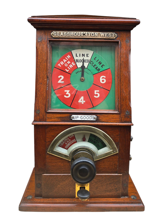RA 8076  LANCASHIRE & YORHSHIRE RLY TYERS PERMISSIVE BLOCK INDICATOR.