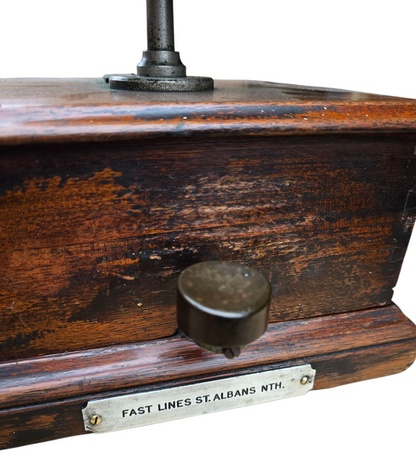 RA 7739 MIDLAND RAILWAY TAPPER BLOCK BELL FAST LINES ST ALBANS NTH