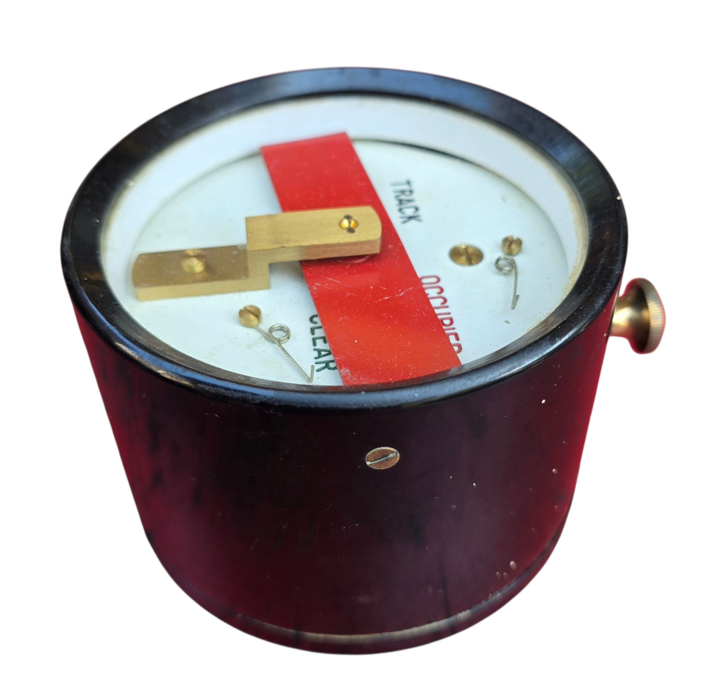 RA 7274  B.R-W.R. BAKELITE TRACK CIRCUIT INDICATOR.