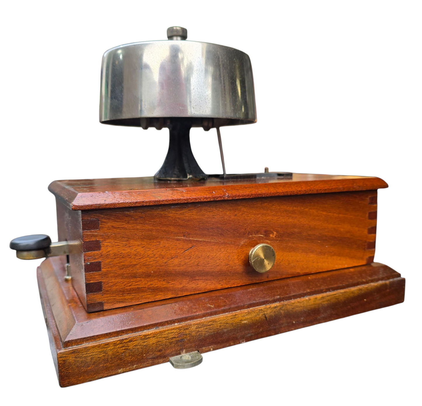 RA 8108  G.W.R. PATTERN FLAT TOP BLOCK BELL BY R.E.THOMPSON & C0.
