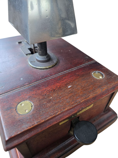 RA 8142  EARLY G.W.R. SPLIT CASE "TURNED BRASS STEM" COW BELL"