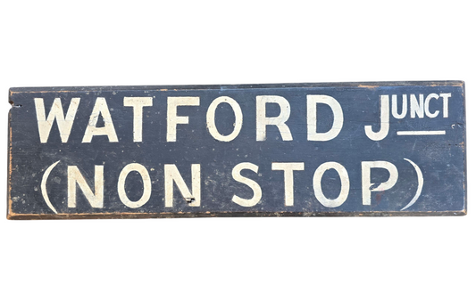 RA 8147 SIGNWRITTEN DESTINATION "WATFORD JUNC-{(NON STOP).