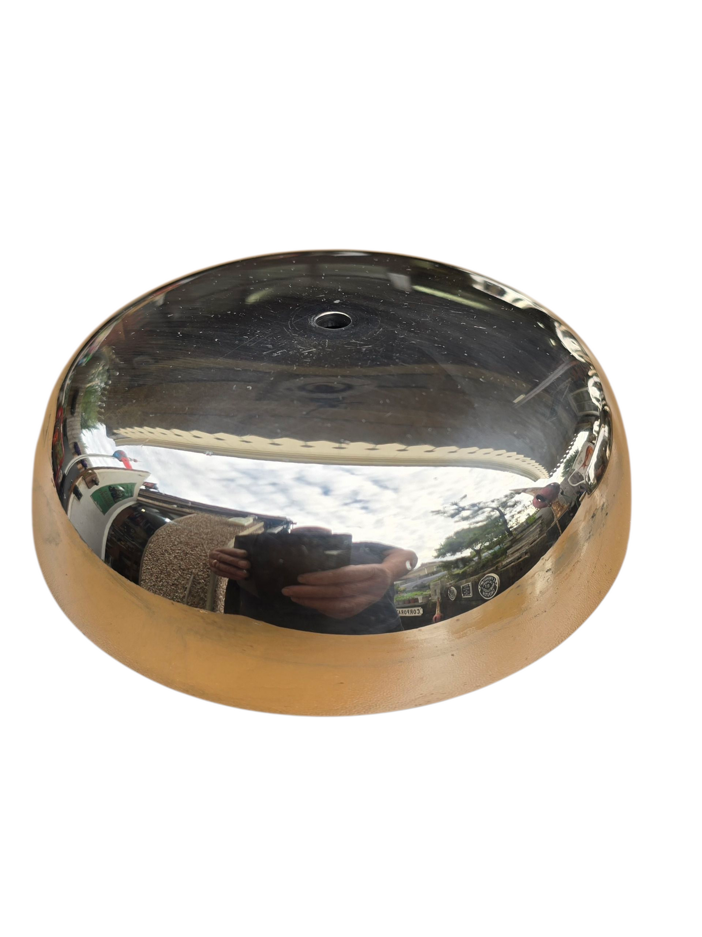 RA 8154  EX SIGNAL STORES GWR STANDARD MUSHROOM BELL TOP  5X 1 1/2