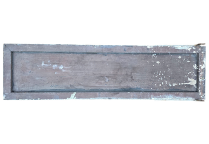RA 8167  WOODEN STATION BOARD WITH CAST IRON LETTERS "SWANSEA"