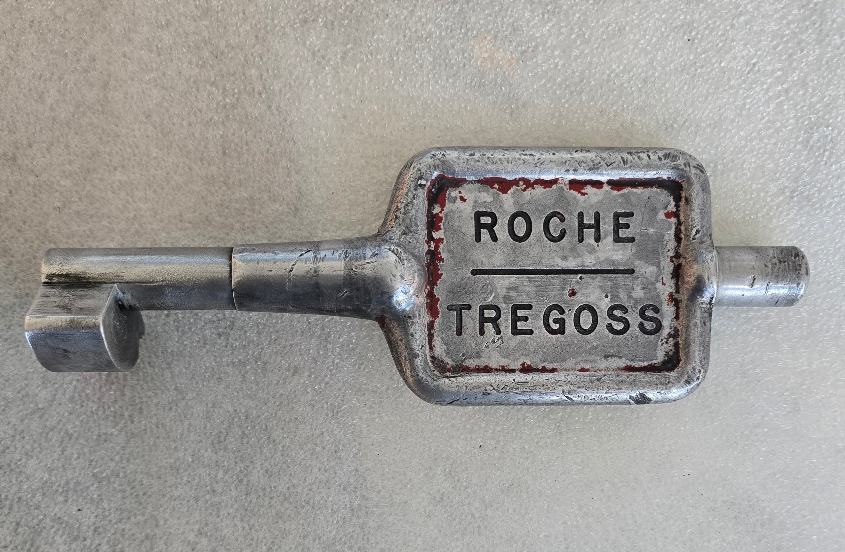 RA 8129 SCARCE SECTION SINGLE LINE KEY ROCHE-TREGOSS. – Junction Railwayana