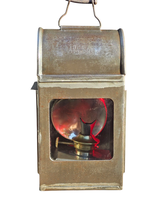 RA 8252   BR(W) SWINDON  LOCOMOTIVE GAUGE FRAME LAMP