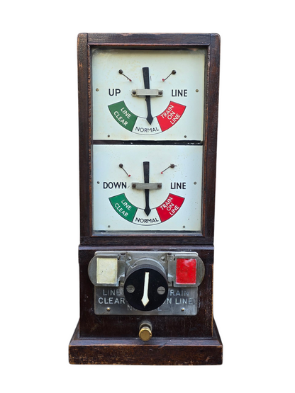 RA 8272  G.W.R. 1947 EARLY PATTERN BLOCK INDICATOR.