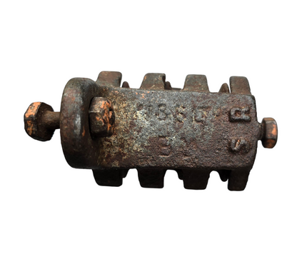 RA 8264  SOUTHERN RAILWAY  FIXED 3 WHEEL SIGNAL WIRE PULLEY.