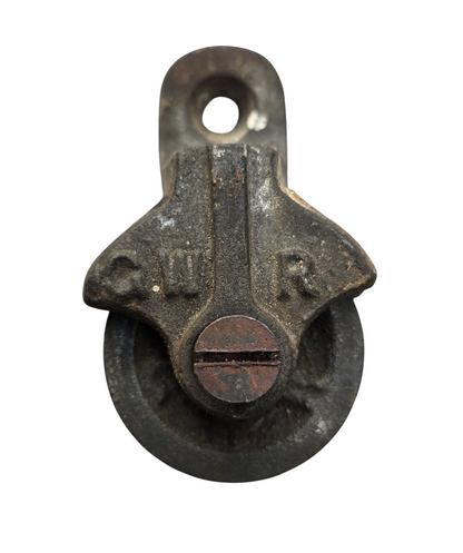 RA 8267  G.W.R. SWINGING 2 WHEEL SIGNAL WIRE PULLEY