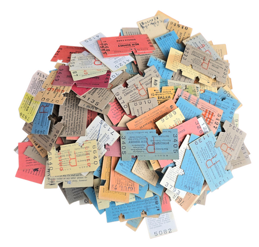 RA 8294    200 PLUS USED TICKETS FROM ROHMNEY HYTHE & DYMCHURCH RLY