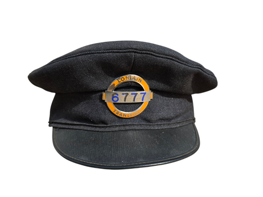 RA 8376  1960s LONDON TRANSPORT UNDERGROUND RAIL STAFF HAT