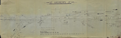 RA 8297 A BR-WR OFFICE COPY SIGNAL BOX DIAGRAM ST ANDREWS JUNCTION