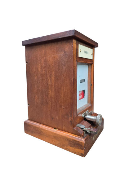 RA 8350   G.W.R. PATTERN BR-WR  WOOD CASE LAMP REPEATER BY R.E.THOMPSON & CO