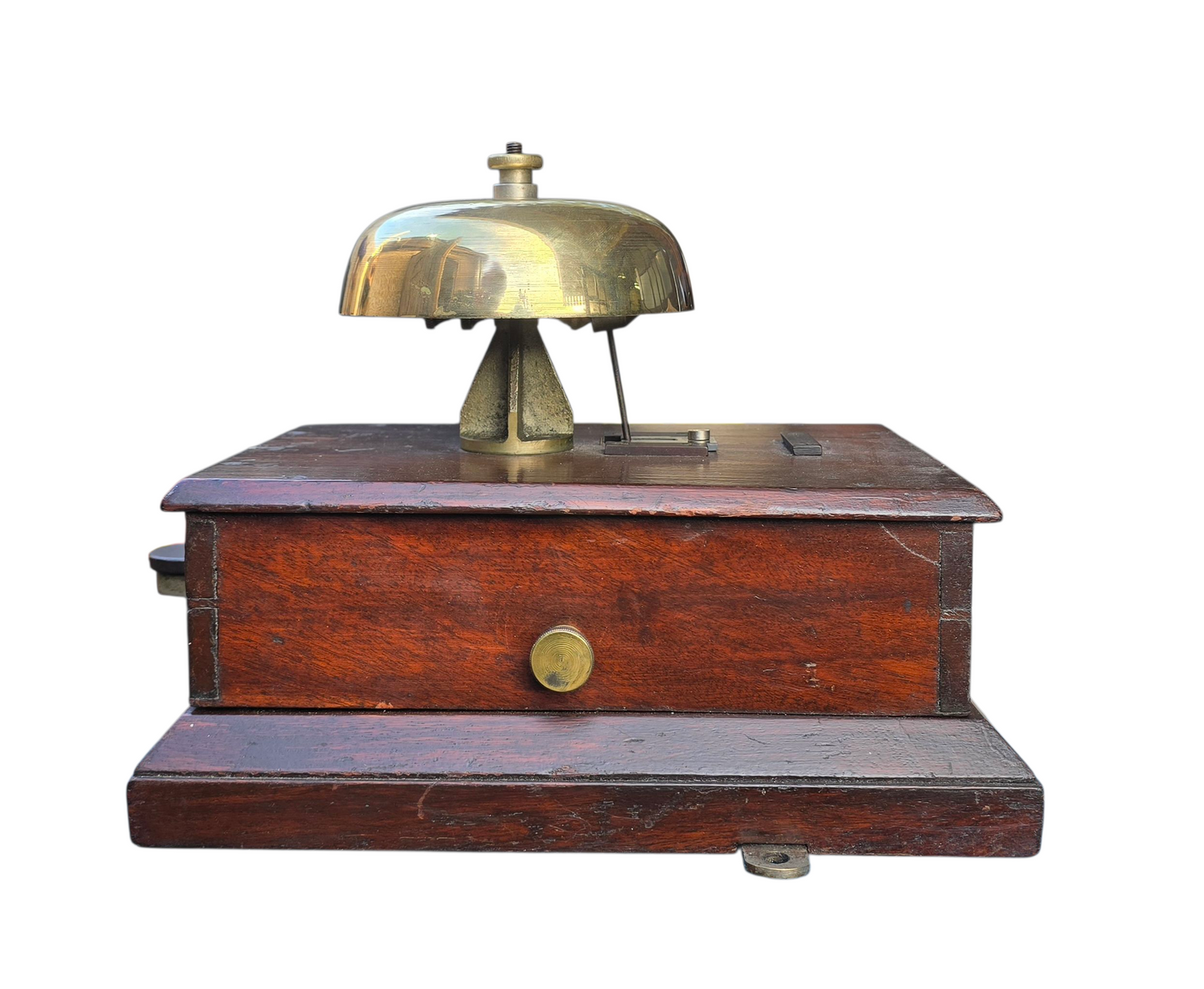 RA 7358  G.W.R.  "TEDDINGTON" BLOCK BELL BY R.E.THOMPSON