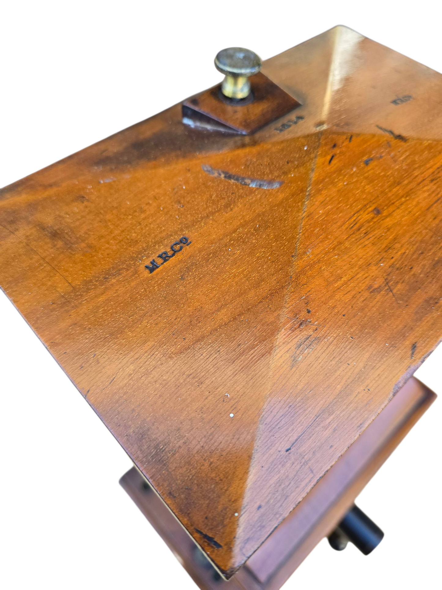 RA 8317  MIDLAND RAILWAY ROTARY BLOCK INDICATOR DATED 1914