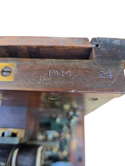 RA 8317  MIDLAND RAILWAY ROTARY BLOCK INDICATOR DATED 1914