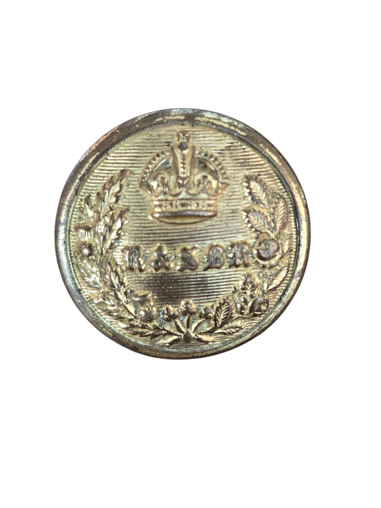 RA 8466 RARE SENIOR STAFF RHONDA AND SWANSEA  BAY UNIFORM BUTTON
