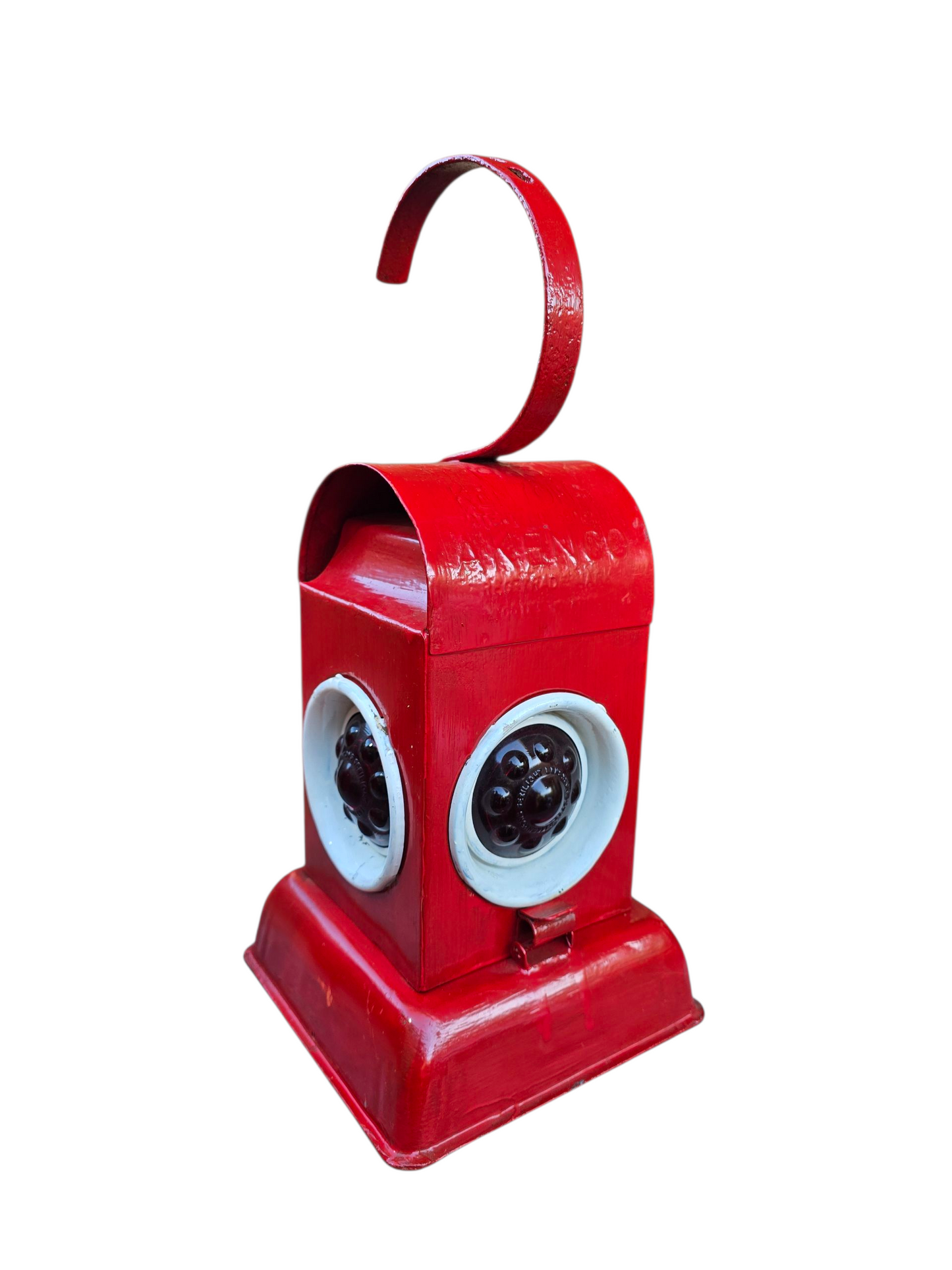 RA 8473  KENYONS "AKENCO" 1963 FLIP TOP ROAD LAMP