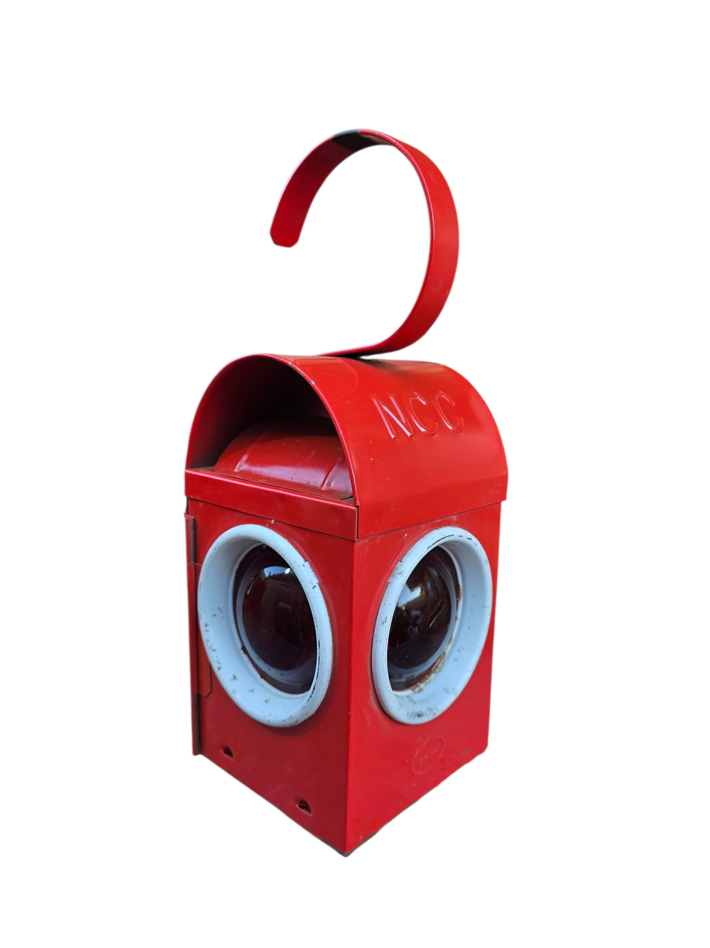 RA 8471 RARE ROYAL DANGER LAMP CO  EX STORES ROAD LAMP