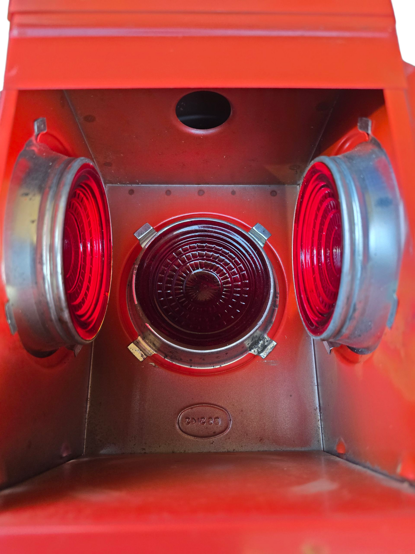 RA 8471 RARE ROYAL DANGER LAMP CO  EX STORES ROAD LAMP