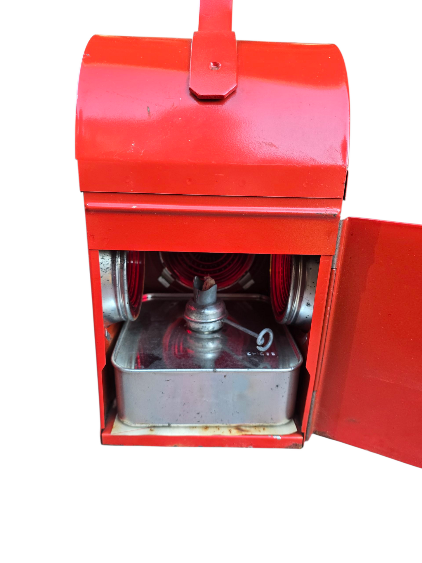 RA 8472 RARE  ROYAL DANGER LAMP COMPANY EX STORES ROAD LAMP