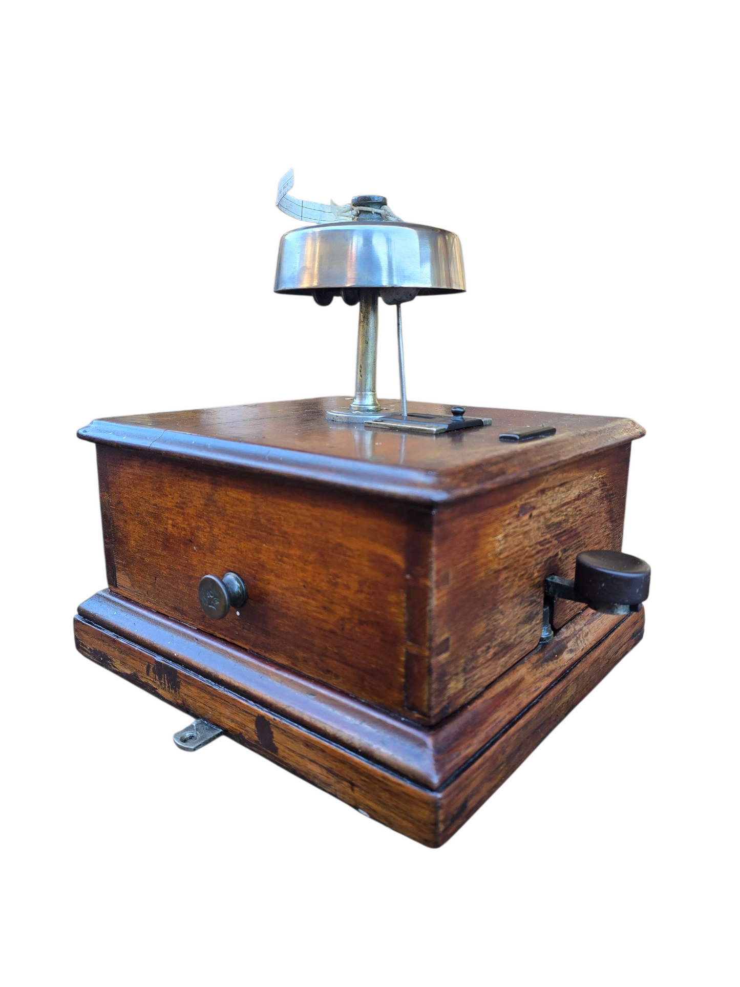 RA 8482  MIDLAND RAILWAY TAPPER BLOCK BELL DATED 1883