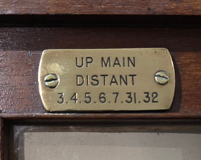 RA 8601 G.W.R. WOOD CASE SIGNAL LAMP REPEATER