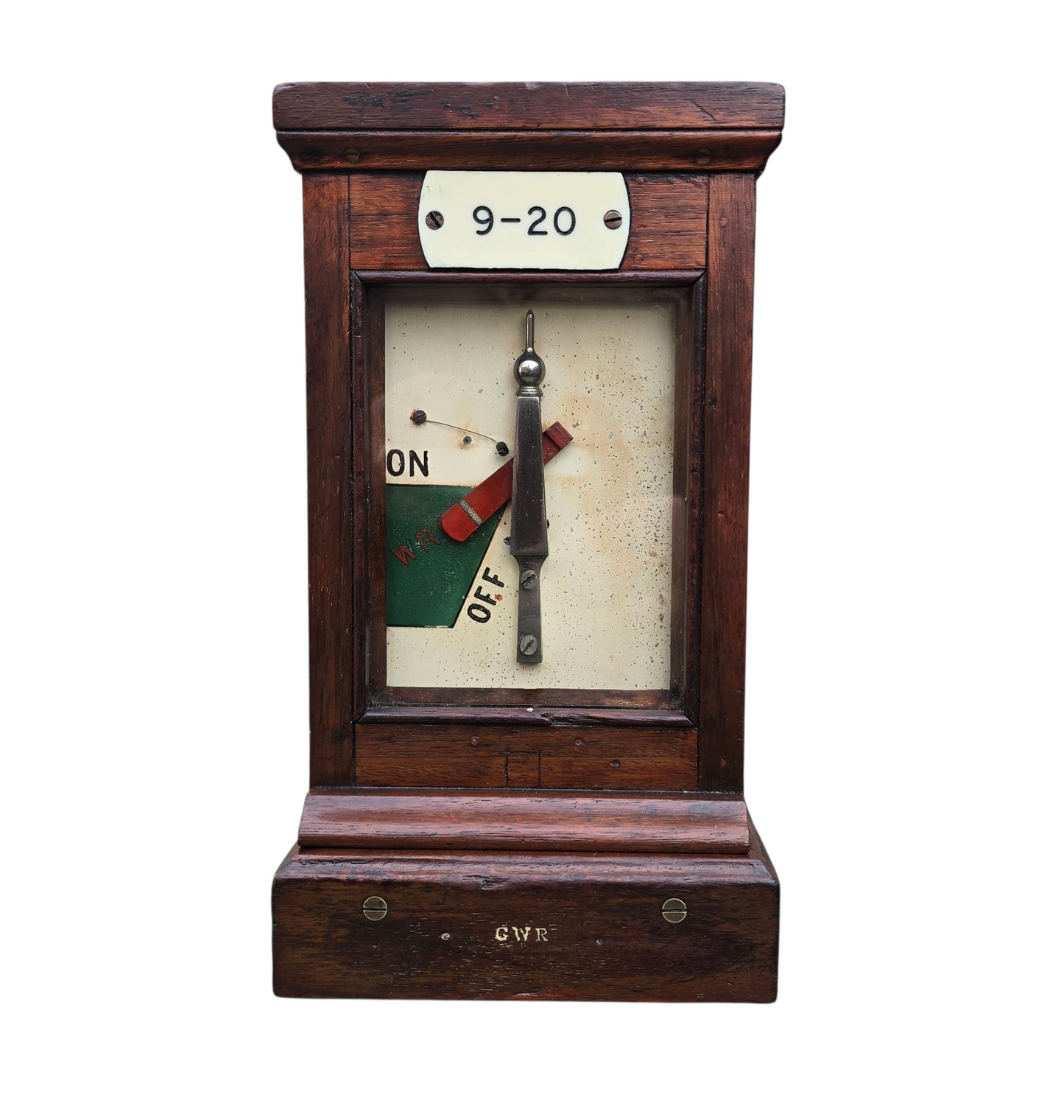 RA 8744 G.W.R. WOOD CASE SIGNAL ARM REPEATER