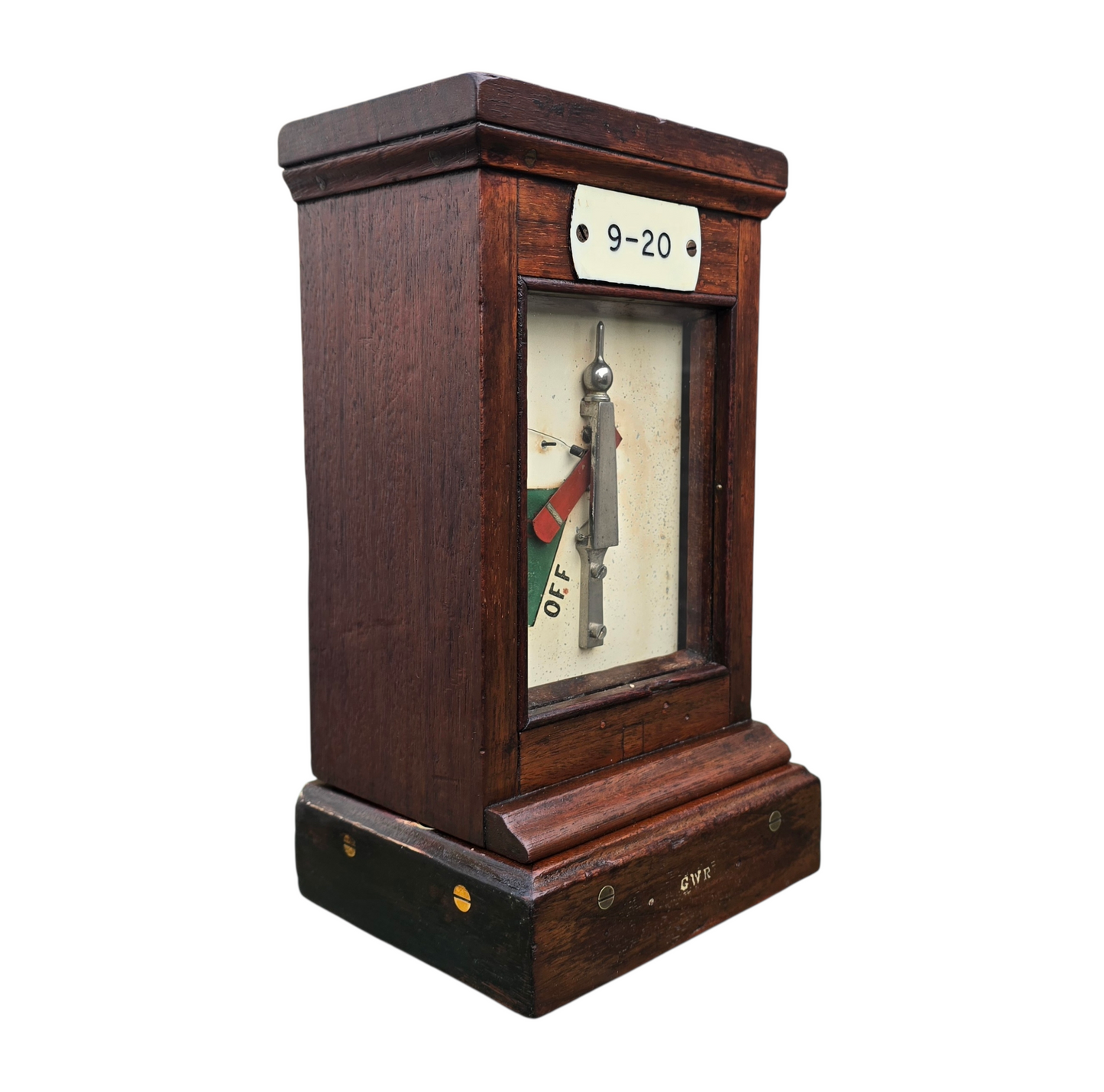 RA 8744 G.W.R. WOOD CASE SIGNAL ARM REPEATER