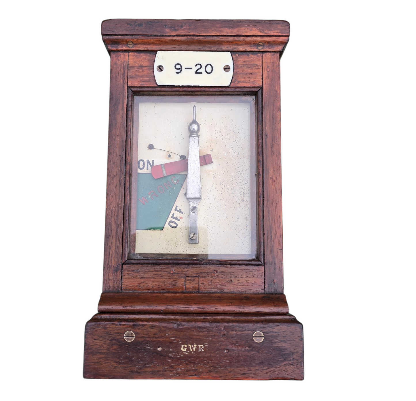 RA 8744 G.W.R. WOOD CASE SIGNAL ARM REPEATER