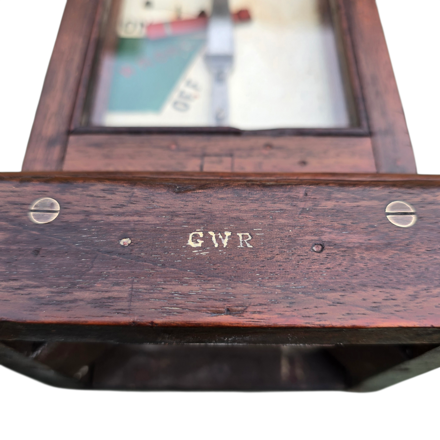 RA 8744 G.W.R. WOOD CASE SIGNAL ARM REPEATER