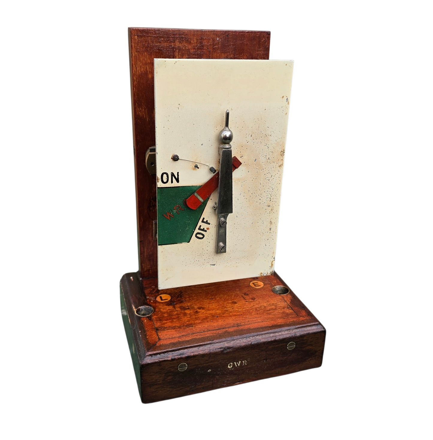 RA 8744 G.W.R. WOOD CASE SIGNAL ARM REPEATER