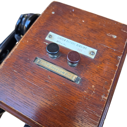 RA 8732  SIGNAL BOX TELEPHONE EX BISHOPS NYMPTON  & MOLLAND SIGNAL BOX
