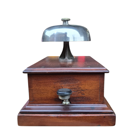 RA 8676  G.W.R. EARLY PATTERN BLOCK BELL WITH MUSHROOM TOP