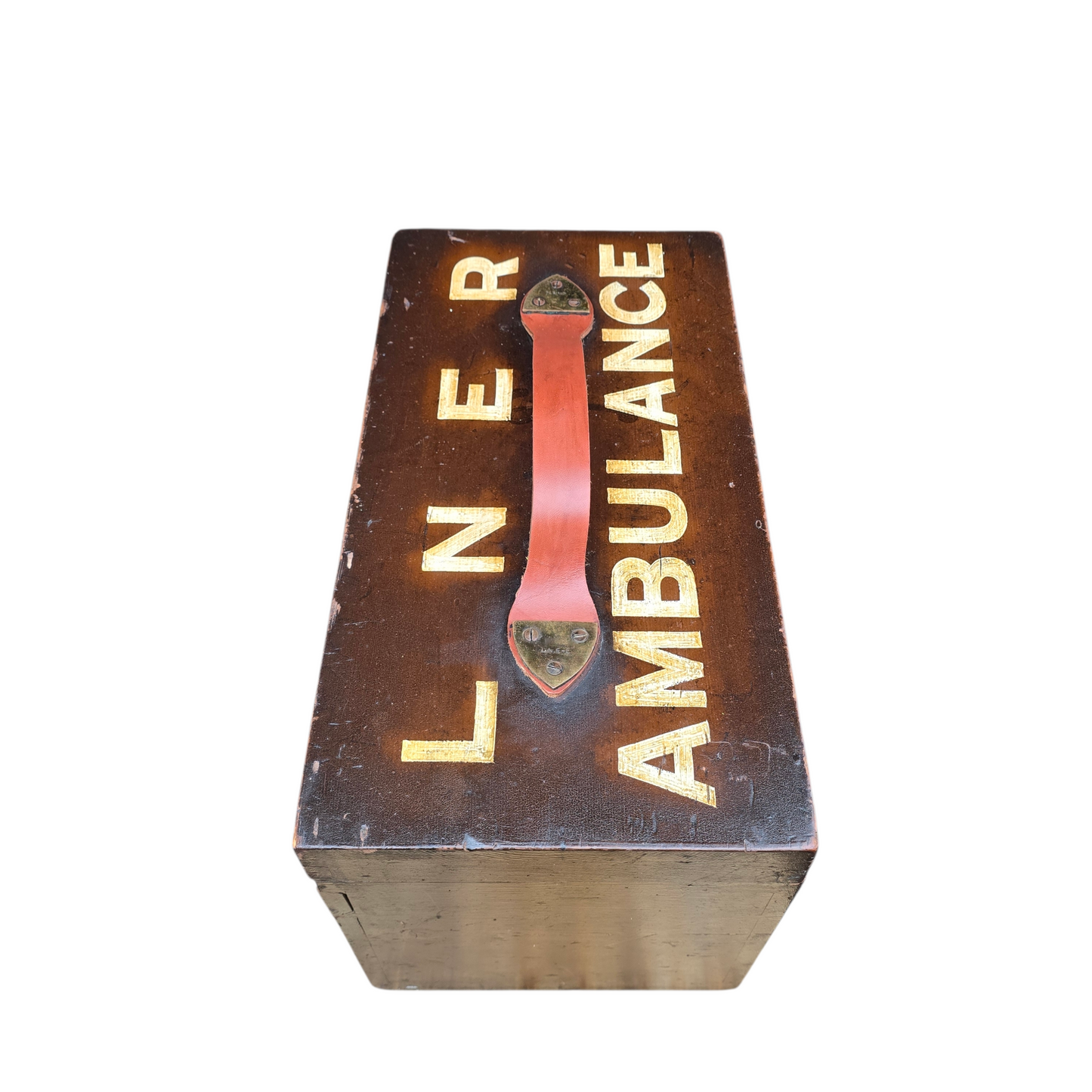 RA 8607 LONDON & NORTH EASTERNN RAILWAY WOODEN AMBULANCE BOX