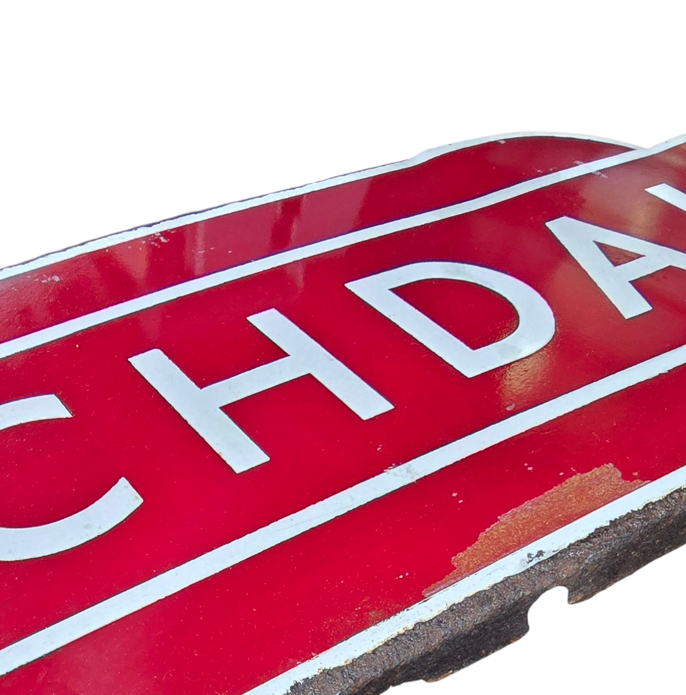 RA 8662  BR(M) HALF FLANGED ENAMEL TOTEM "ROCHDALE"