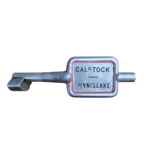 RA 8491  ALLOY SINGLE LINE KEY "CALSTOCK-GUNNISLAKE"