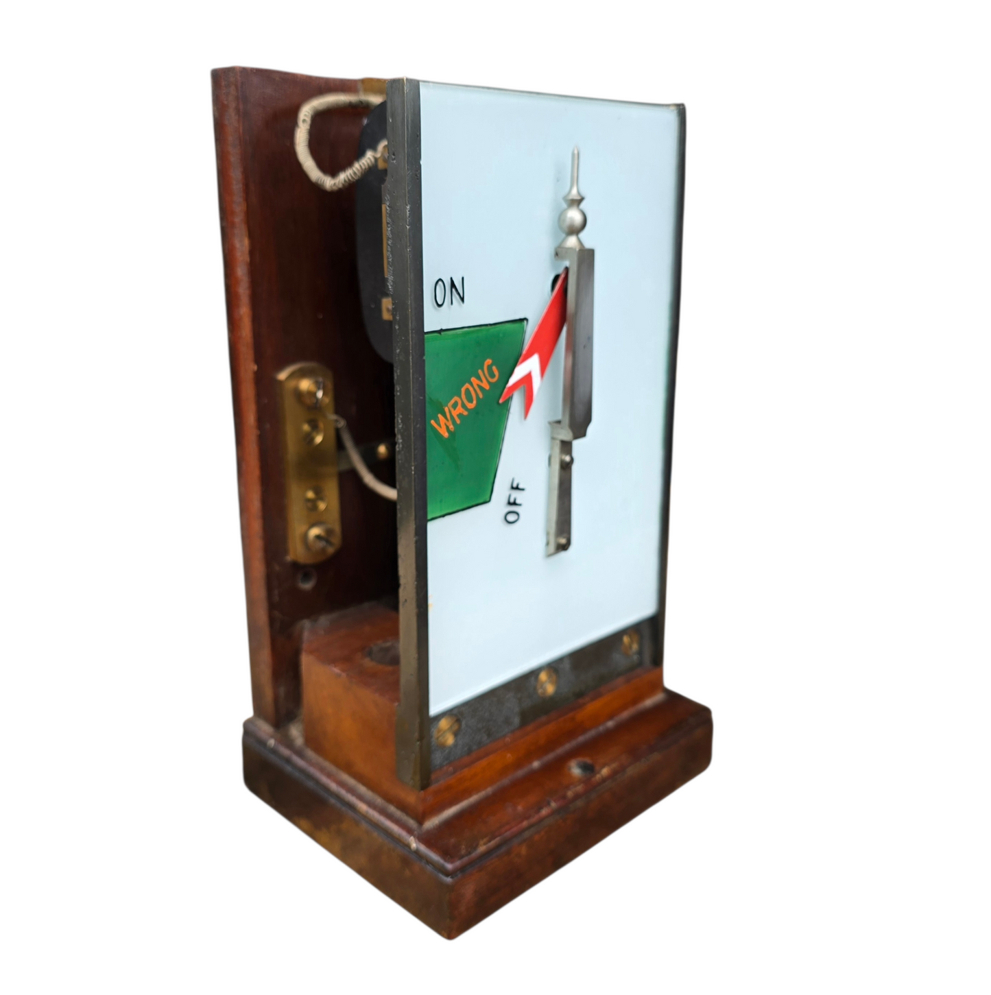 RA 8705  RARE SPECIAL G.W.R. TYERS WOOD CASE SIGNAL ARM REPEATER