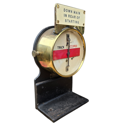 RA 8800 G.W.R. BRASS CASED TRACK CIRCUIT REPEATER