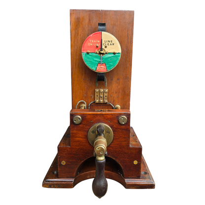 RA 8634 GREAT NORTHERN RAILWAY PEGGING BLOCK INDICATOR