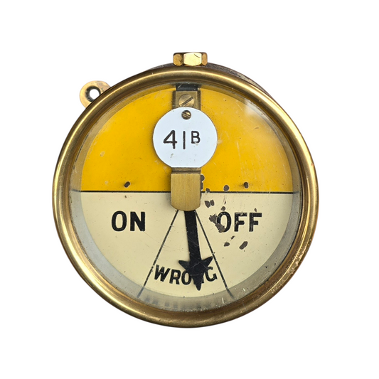 RA 8639 L.N.E.R EX G.N.R BRASS CASE DISTANT ARM REPEATER