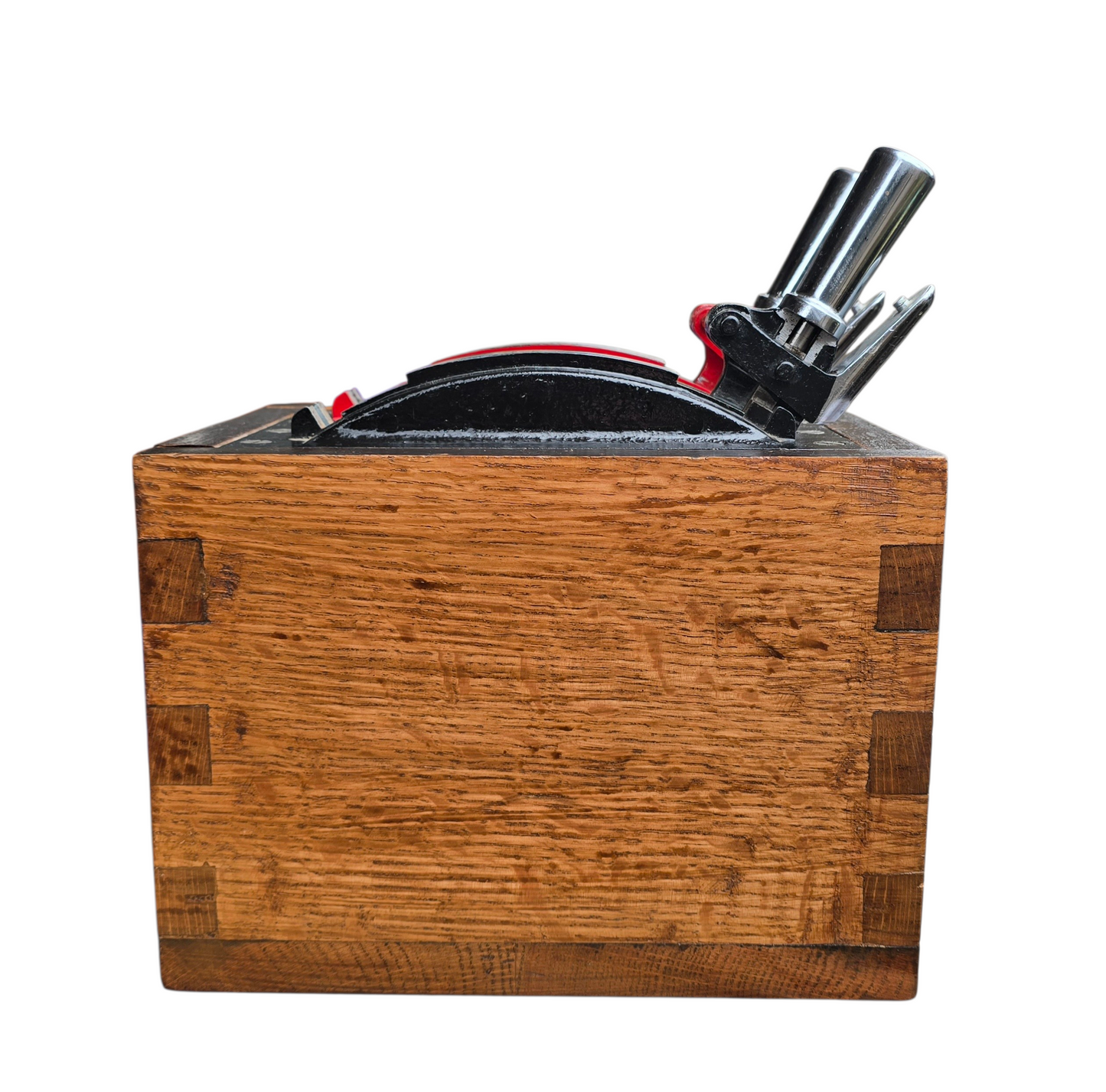 RA 8828A  WESTINGHOUSE MINIATURE LEVER FRAME IN DISPLAY UNIT