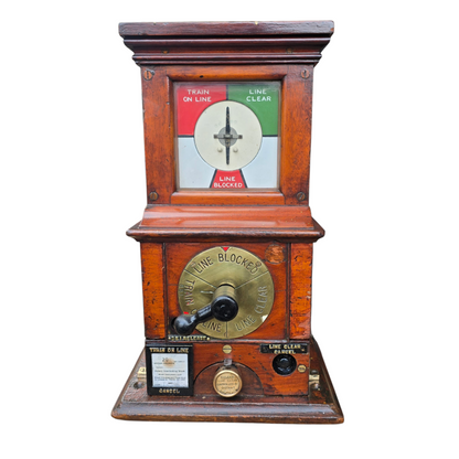 RA 8838  MIDLAND RAILWAY 1914 "ROTARY" BLOCK INDICATOR