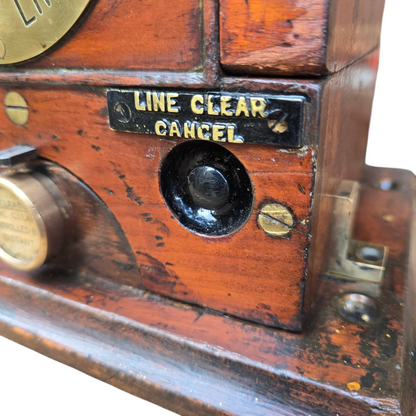 RA 8838  MIDLAND RAILWAY 1914 "ROTARY" BLOCK INDICATOR