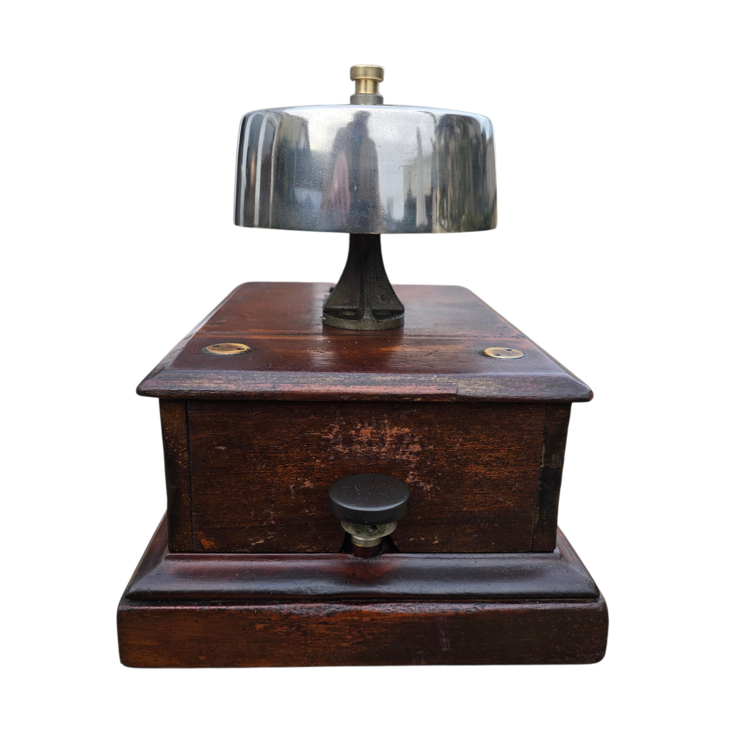 RA 8835 G.W.R. EARLY PATTERN "SPLIT" CASE FLAT TOP BLOCK BELL.