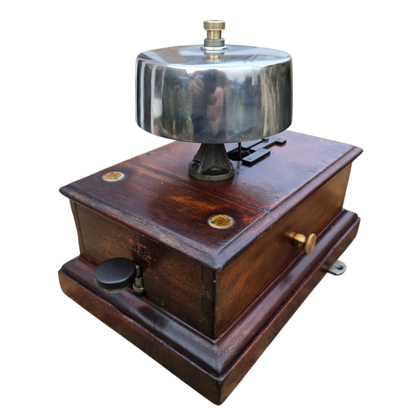 RA 8835 G.W.R. EARLY PATTERN "SPLIT" CASE FLAT TOP BLOCK BELL.