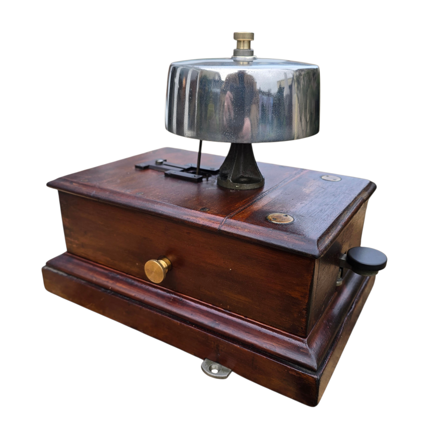 RA 8835 G.W.R. EARLY PATTERN "SPLIT" CASE FLAT TOP BLOCK BELL.