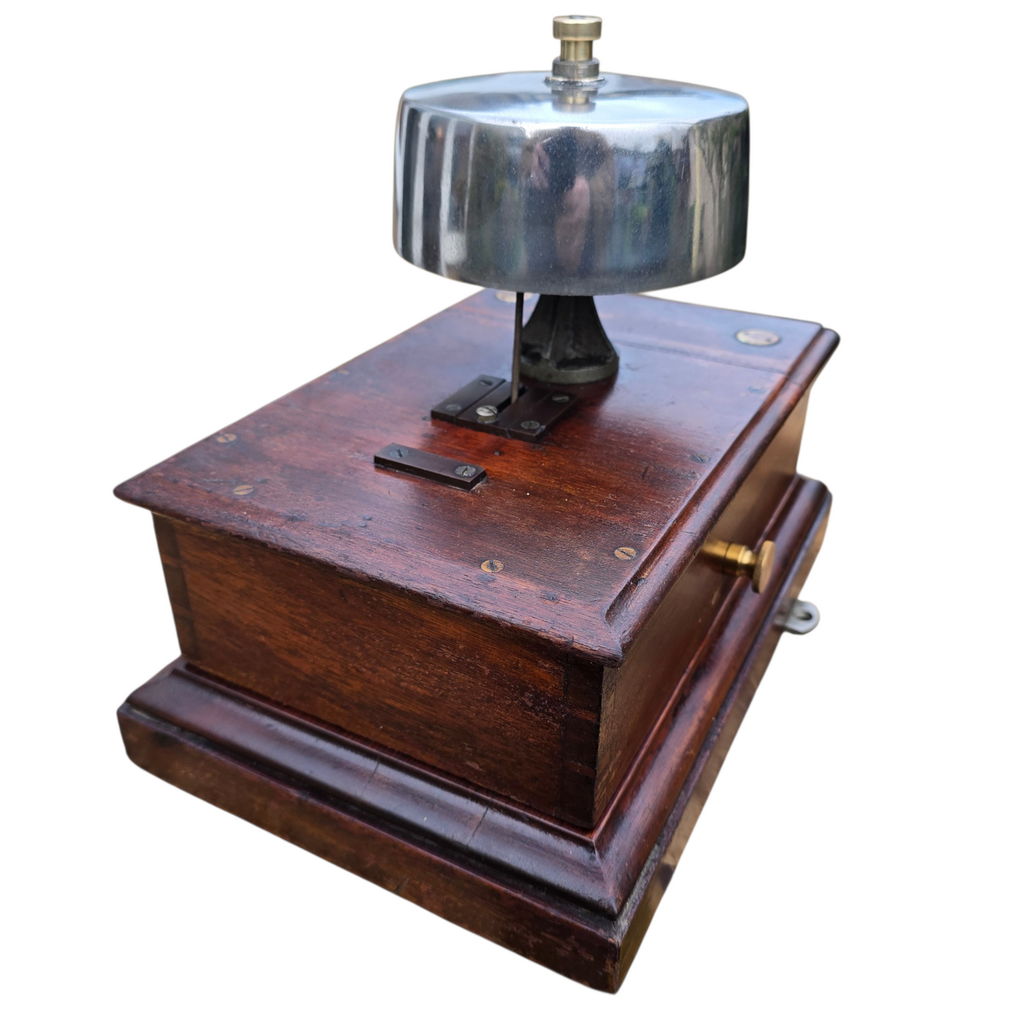 RA 8835 G.W.R. EARLY PATTERN "SPLIT" CASE FLAT TOP BLOCK BELL.