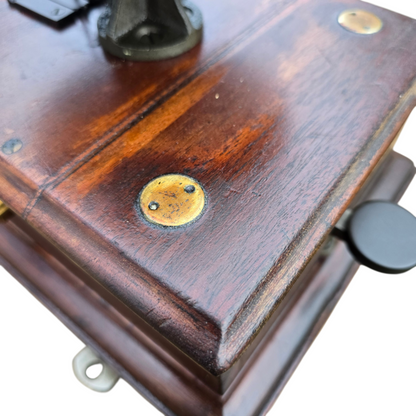 RA 8835 G.W.R. EARLY PATTERN "SPLIT" CASE FLAT TOP BLOCK BELL.