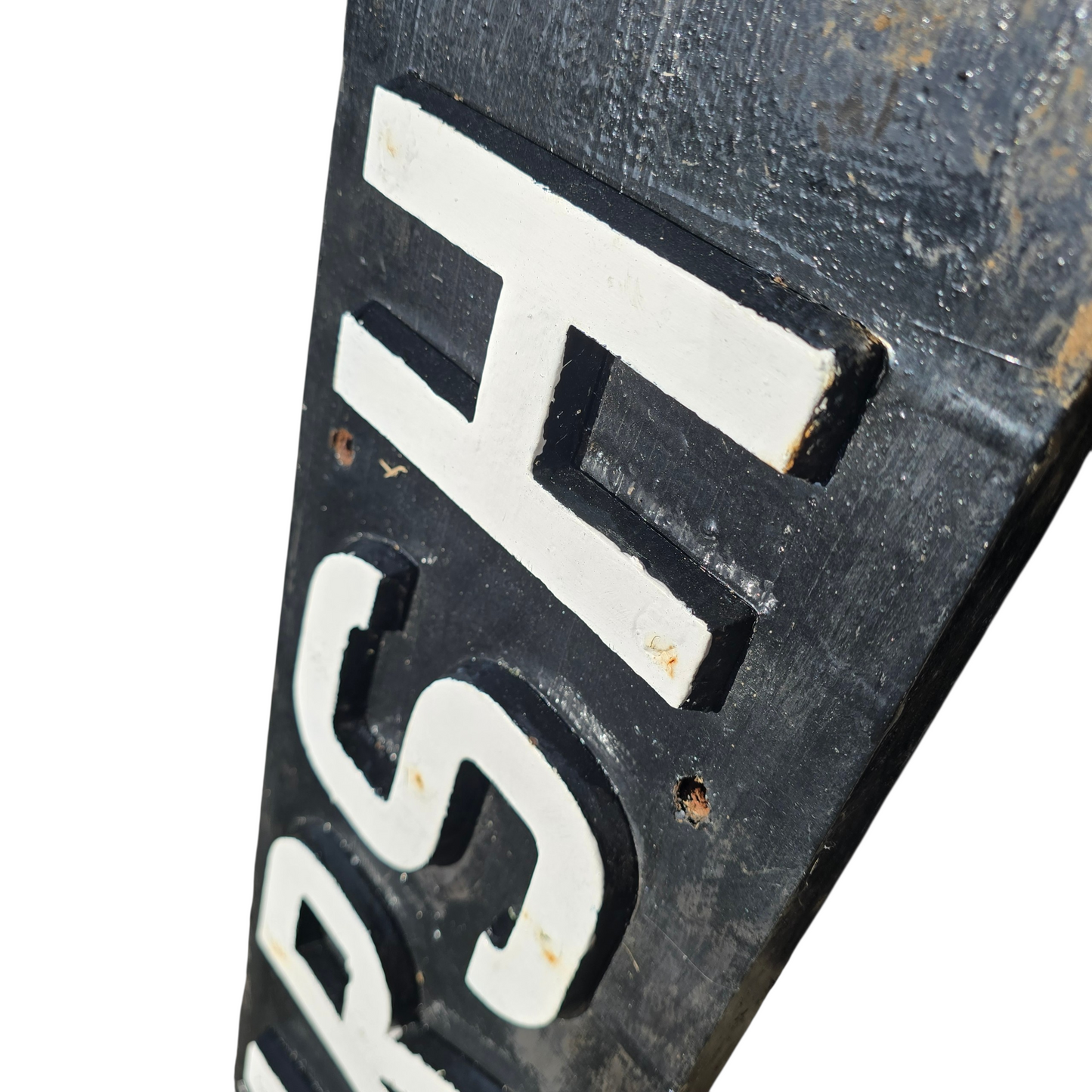 RA 8856  L.N.W.R WOODEN SIGNAL BOX NAMEPLATE "KELMARSH"